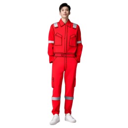 【訂購藍紅工業連體服】|反光連體服|符合 EN ISO 471 |標準翻領設計經典耐看|長袖剪裁搭配袖口反光條|雙側翻蓋口袋|胸前雙口袋設計|現貨連體服公司 SKWK226 【訂購藍紅工業連體服】|反光連體服|符合 EN ISO 471 |標準翻領設計經典耐看|長袖剪裁搭配袖口反光條|雙側翻蓋口袋|胸前雙口袋設計|現貨連體服公司 SKWK226